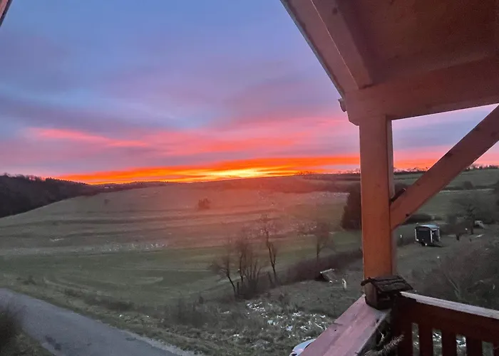 Aussicht, Monheimer Alb, Altmuehltal *